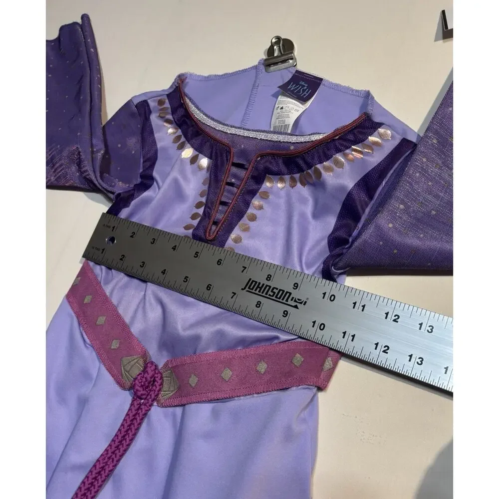 Disney Wish Asha Costume Dress Girls XS 3T 4T Halloween Princess NWT
